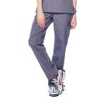 Dagacci Medical Uniform Women and Men Unisex Medical Scrubs Pants X-Large Pewter Grey