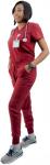 Uniforms World Ava Scrubs Set for Women — Classic fit Top & Slim Jogging Pants, Yoga Waistband, 9 Pockets, Anti-Wrinkle