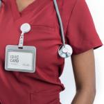 Uniforms World Ava Scrubs Set for Women — Classic fit Top & Slim Jogging Pants, Yoga Waistband, 9 Pockets, Anti-Wrinkle