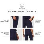 FIGS Zamora Jogger Style Scrub Pants for Women - Navy, Small-Tall