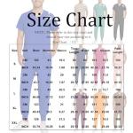 CCHZYSKO Scrubs for Men Stretch V-Neck Scrub Top Jogger Pant with 8 Pockets Work Set Quick Dry Anti-Wrinkle Mens Scrubs Set 01-Turquoise