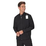 Hanes Men's Scrubs Healthcare Jacket, Zip-Up Scrub Jacket for Men, Moisture-Wicking & Odor Control