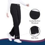 CHEROKEE Workwear Professionals Women Scrubs Pant Mid Rise Straight Leg Pull-on Cargo WW170P, S Petite, Black