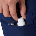 Hanes, Comfort Fit Healthcare Pants for Women, Moisture-Wicking Medical Scrubs, Athletic Navy