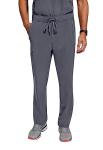 Healing Hands Medical Scrub Pant for Men Noah Bottoms with 7 Pockets, Moisture Wicking, 360° Stretch & Recycled Fibers 9173, XL, Pewter
