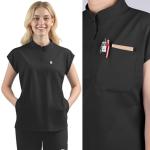 Eipnare Scrubs Set for Women Medical Uniform Nurse Suit, Anti-Wrinkle Scrub Top Jogger Pant&11 Pockets,4 Way Stretch Workwear