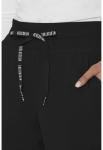 Med Couture Women's Cargo Scrub Jogger Pants, 6 Pockets, Ultra Soft, Stretch, Easy Care Soft Medical Uniform Bottoms - MC7705, S, Black
