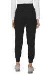 Med Couture Women's Cargo Scrub Jogger Pants, 6 Pockets, Ultra Soft, Stretch, Easy Care Soft Medical Uniform Bottoms - MC7705, S, Black