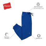 Hanes Healthcare, Scrub Joggers for Men, Moisture-Wicking & Odor Control, Multiple Pockets, New Ebony, Large