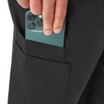 Hanes Healthcare, Scrub Joggers for Men, Moisture-Wicking & Odor Control, Multiple Pockets, New Ebony, Large