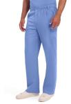 Dickies Men's Pull-On Scrub Pant, Ceil Blue