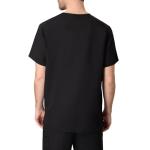 Hanes Healthcare Top, Scrub Shirt for Men, Moisture-Wicking & Odor Control, One Pocket, New Ebony
