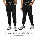 FIGS Tansen Jogger Scrub Pants for Men - Black, M