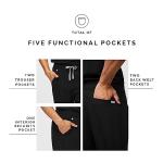 FIGS Tansen Jogger Scrub Pants for Men - Black, M