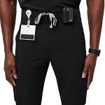 FIGS Medical Scrubs Men's Axim Cargo Scrub Pants (Black, M)