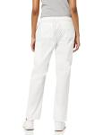 Amazon Essentials Women's Quick-Dry Stretch Scrub Pants (Available in Plus Size), White, Small