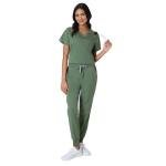 Hanes Women's Scrub Top, Comfort Fit 1-Pocket Healthcare Top for Women, Moisture-Wicking Medical Scrubs