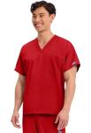Cherokee Originals Unisex V-Neck Scrubs Shirt, Red, X-Small