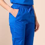 Amazon Essentials Women's Quick-Dry Stretch Scrub Pants (Available in Plus Size), Blue, X-Large