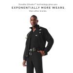 FIGS Cobaki Scrub Jacket for Men — Black, L