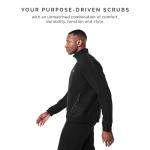 FIGS Cobaki Scrub Jacket for Men — Black, L