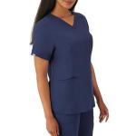 Hanes Women's Scrubs Healthcare Top with V-Neckline, Moisture-Wicking Stretch Scrub Shirts