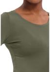 Healing Hands Women's Underscrub Soft Knit Melissa Longsleeve Scrub Tee with Breathable & Easy Care Fabric 5047, L, Olive