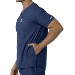 Carhartt Scrubs C16113 Force® Modern Fit V-Neck Top Large Navy
