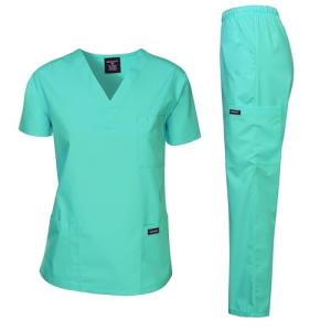 Dagacci Hospital Green Medical Scrubs Set for All