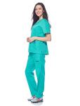 Dagacci Hospital Green Medical Scrubs Set for All