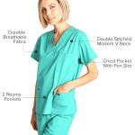 Dagacci Hospital Green Medical Scrubs Set for All