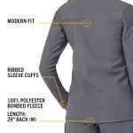 Carhartt Scrubs C81023 Women's Rugged Flex® Modern Fit Bonded Fleece Jacket Small Pewter