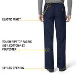 Carhartt Ripstop & Sub-Scrubs Scrubs for Men, Boot Cut 8-Pocket Cargo Scrub Pant Navy