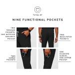 FIGS Cairo Cargo Scrub Pants for Men – Black, M