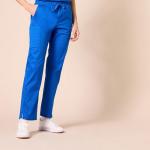 Amazon Essentials Women's Quick-Dry Stretch Scrub Pants (Available in Plus Size), Blue, Medium