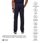 FIGS Cairo Cargo Scrub Pants for Men – Navy Blue, S