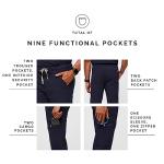 FIGS Cairo Cargo Scrub Pants for Men – Navy Blue, S