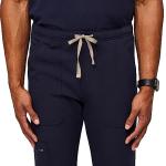 FIGS Cairo Cargo Scrub Pants for Men – Navy Blue, S