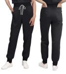 Dvoliaw Women's Jogger Medical Scrub Pants - Black
