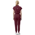 Eipnare Scrubs Set for Women Medical Uniform Nurse Suit, Anti-Wrinkle Scrub Top Jogger Pant&11 Pockets,4 Way Stretch Workwear