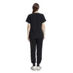 uniformsworld Scrubs for Women Set - Stretch Scrub Top & Pants with 8 Pockets, Yoga Waistband, Anti Wrinkle, Slim Fit