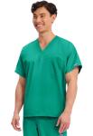 Cherokee Big and Tall Originals Unisex V-Neck Scrubs Shirt, Surgical Green, XXXXX-Large