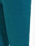 COZYFIT Scrubs for Men - 4 Pockets V-Neck Scrub Top and 7 Pockets Jogger Pants Mens Scrubs Set, Caribbean Blue, M