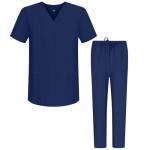 MISEMIYA Uniforms Unisex Medical Scrubs Set – Medical Uniform with Scrub Top and Pants - Ref.6801-6802
