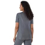 Hanes Women's Scrubs Healthcare Top, Moisture-Wicking Stretch Scrub Shirts, Ribbed Back Panel