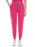 Eadflie Medical Scrubs Set for Women - Classic V-Neck Top & Jogger Pants with Stretch Nursing Uniform Scrub Suit