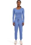 Healing Hands Under Scrubs for Women Long Sleeve Knits Women’s Medical Scrub Tee 5047 Melissa Underscrubs Ceil L