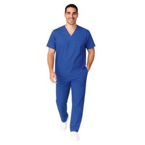 Men's True Navy Blue XXXL Scrub Set