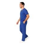 Men's True Navy Blue XXXL Scrub Set