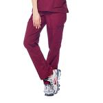 Dagacci Medical Uniform Women and Men Unisex Medical Scrubs Pants 2X-Large Burgundy